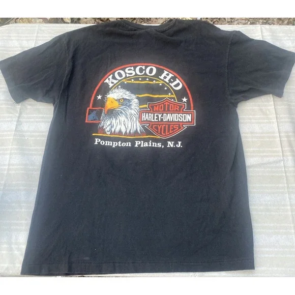 1990 Harley Davidson I Don't Just Own This T-Shirt Pompton Plains NJ Hanes XL US - Picture 5 of 14